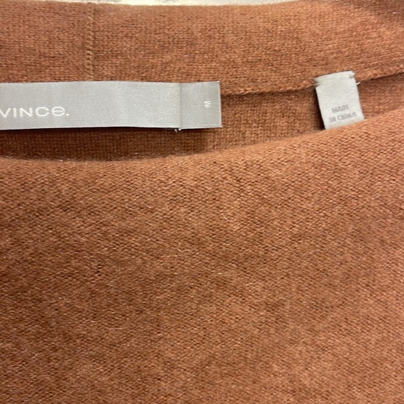 Vince Bateau Neck 100% Cashmere Knit Sweater szM - Picture 6 of 12